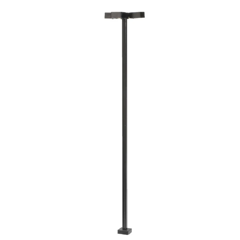 Atlas HO Scale Four Arm Square Light Black 30ft Cool White LED (3-pack) 70000218