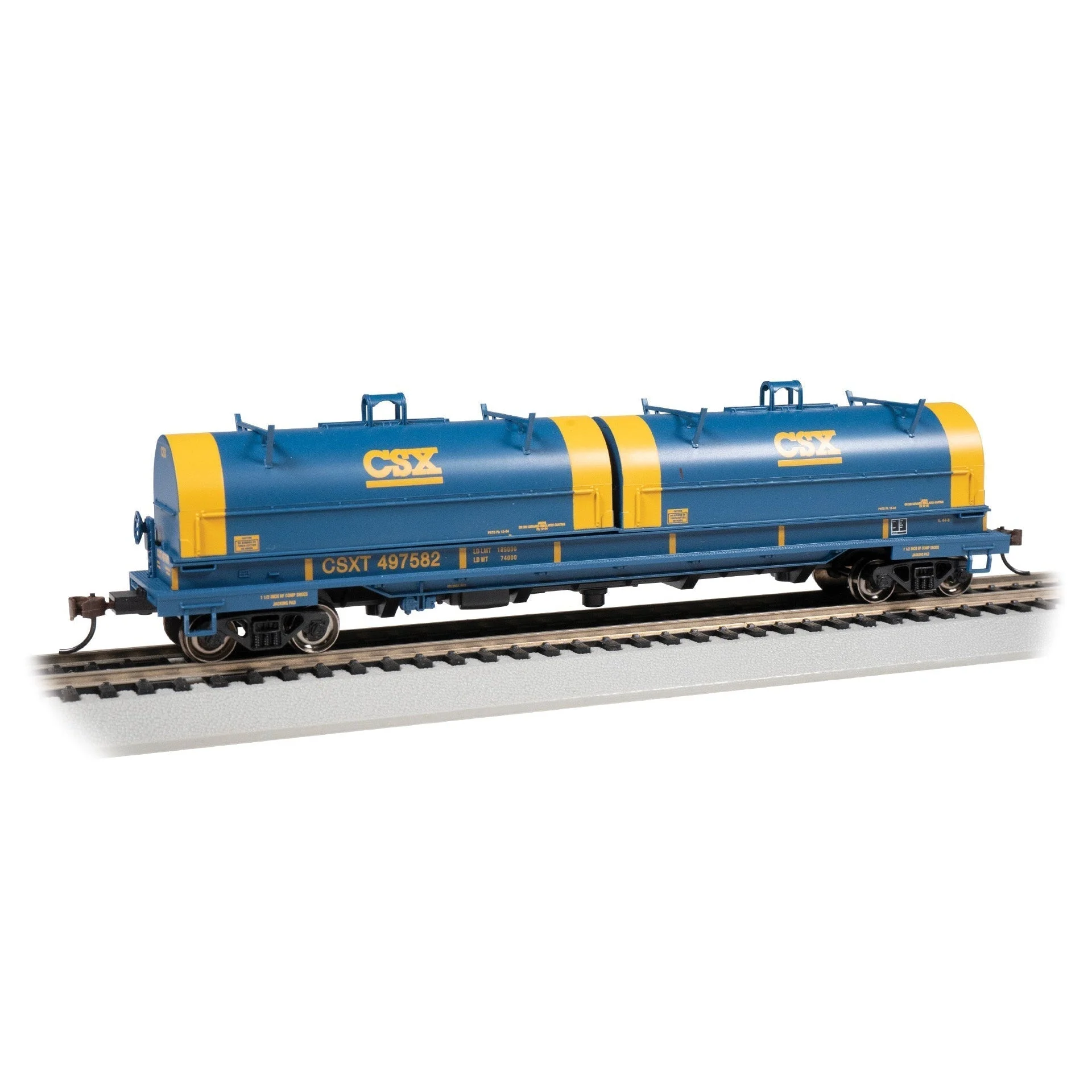 Bachmann HO Scale 55' Steel Coil Car CSX - BAC71402