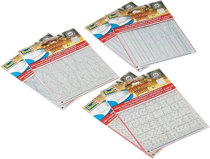 Revell Boy Scouts of America Pinewood Derby Peel & Stick Hologram Decal Assortment Set - RMXY9445