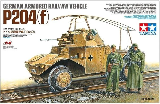 1/35 Tamiya German Armored Railway Vehicle P204(f) 32413