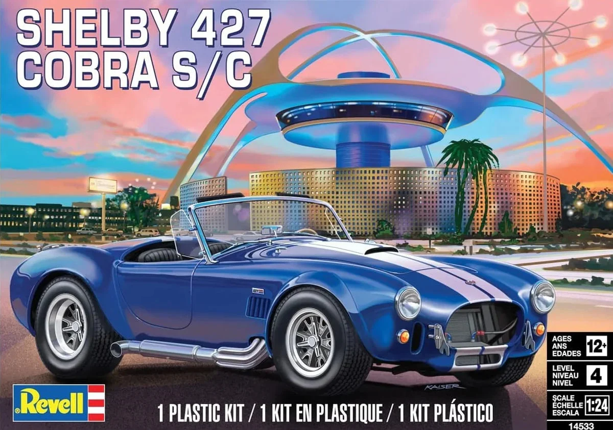 1/24 Revell-Monogram Shelby Cobra 427 S/C 4533