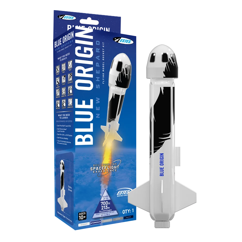 Estes Blue Origin New Shepard Builder Kit Skill INT