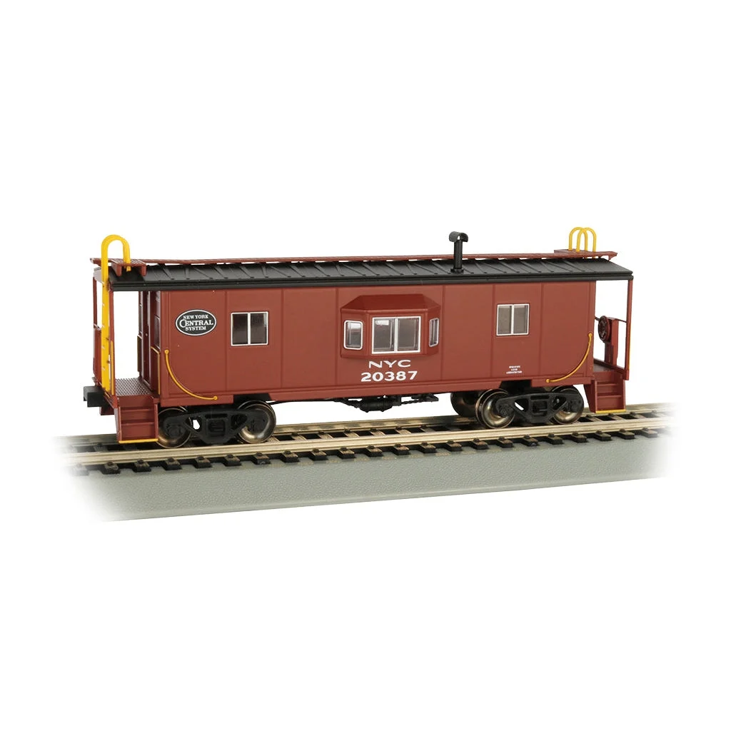 Bachmann HO Scale Bay-Window Caboose NYC w/Roof Walk - BAC73201