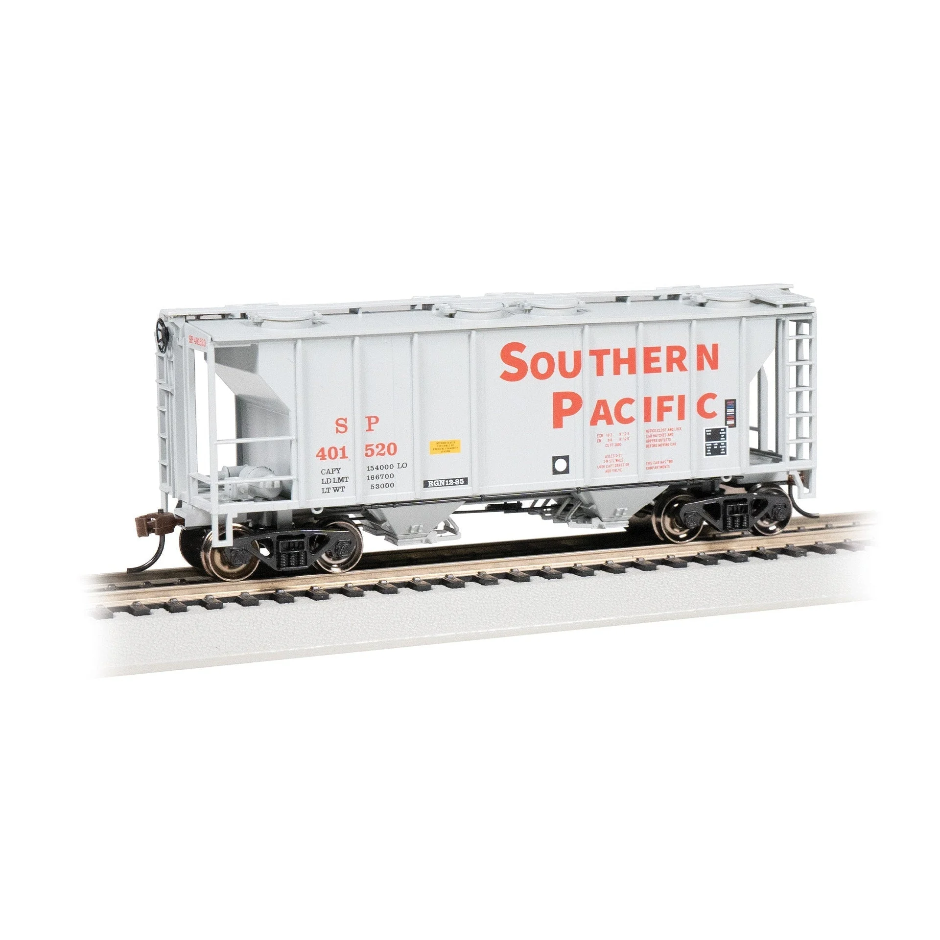 Bachmann HO Scale PS-2 2-Bay Cvd.Hopper SP - BAC73509