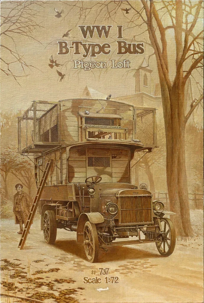 1/72 Roden Type B Bus "Pigeon Loft" - 737