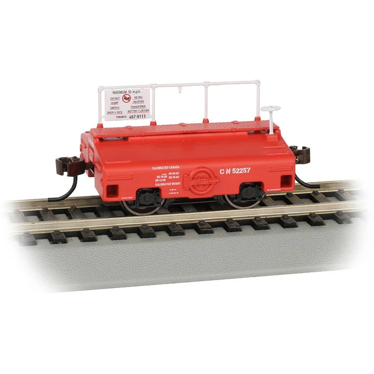 Bachmann HO Scale Test Weight Car CN/red - BAC74403