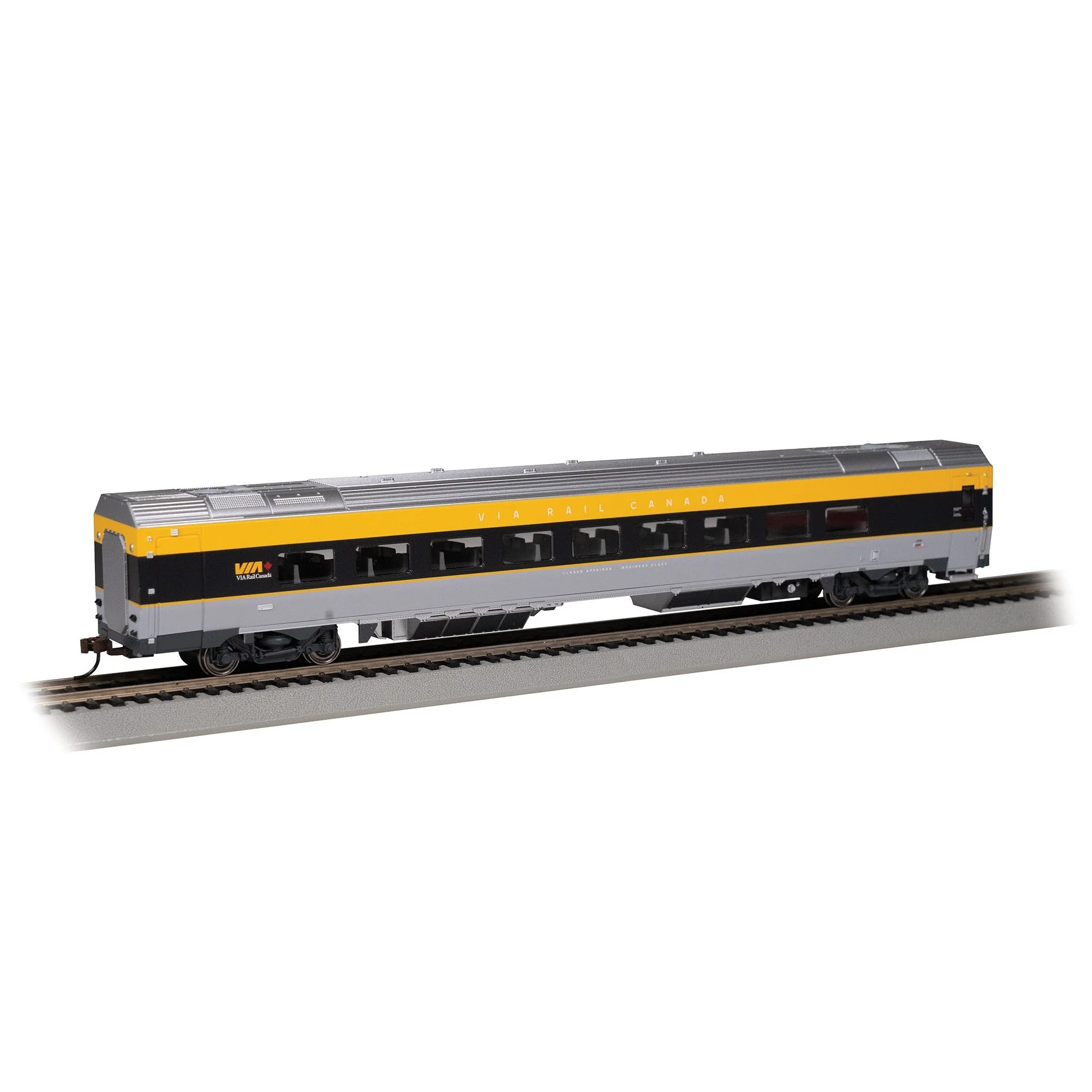 Bachmann HO Scale VIA Rail Canada Siemens Venture Passenger Car Business - BAC74507