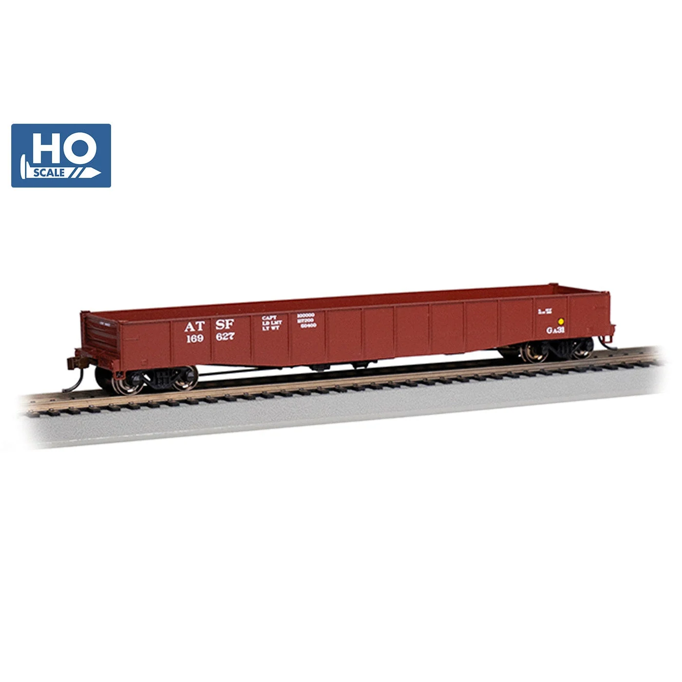 Bachmann HO Scale 50'6" Drop-End Gondola SF - BAC74801