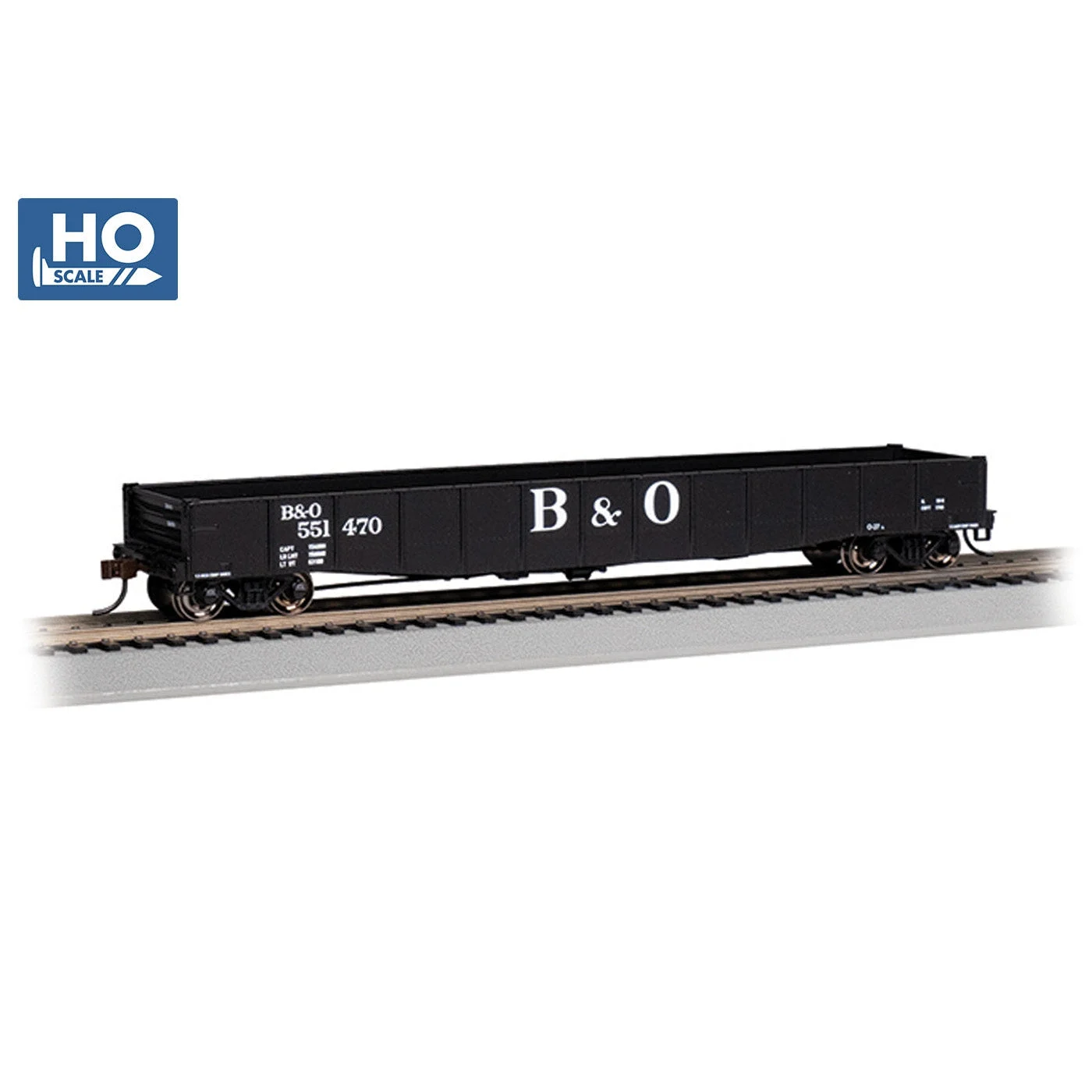Bachmann HO Scale 50'6" Drop-End Gondola B&O - BAC74802