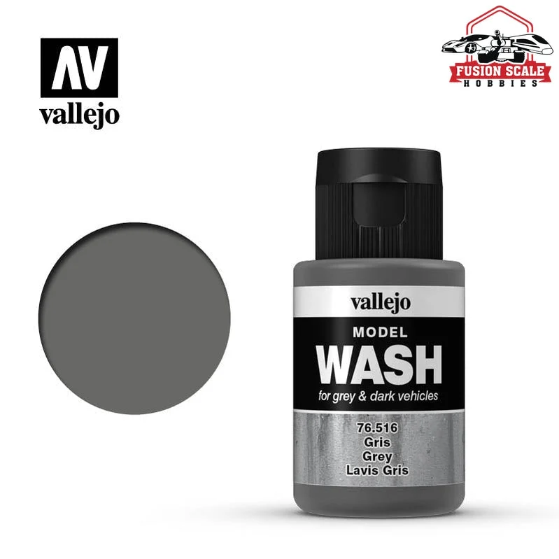 Vallejo Model Wash Grey 35ml Bottle VLJ76516