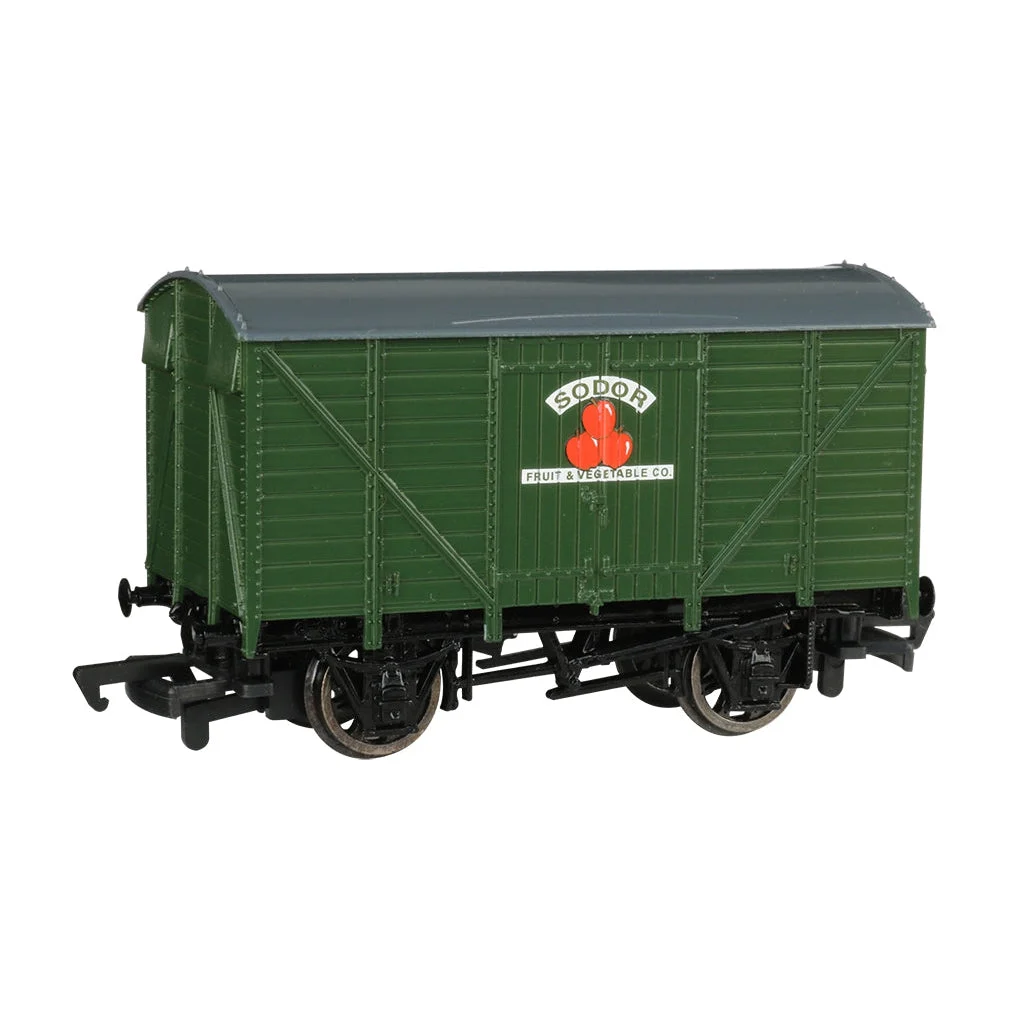 Bachmann HO Scale TTT Ventilated Van - Sodor Fruit & Vegetable Co. - BAC77012