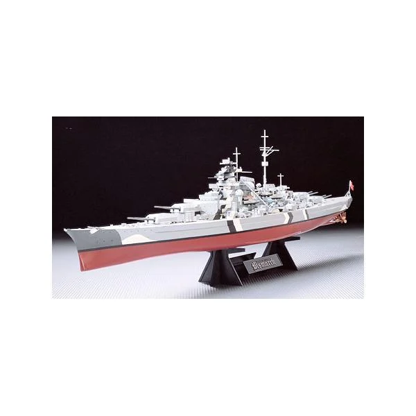 Tamiya 1/350 German Battleship Bismarck - 78013