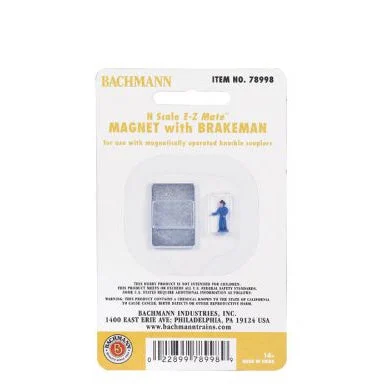 Bachmann N Scale Magnet w/Brakeman Figure - BAC78998