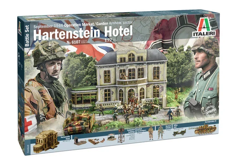 1/72 Italeri Hartenstein Hotel 1944 Market/Garden 6107