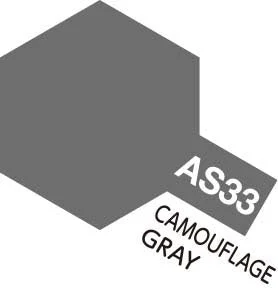 Tamiya AS-33 Camouflage Gray Aircraft Spray Paint
