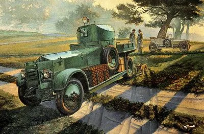 1/35 Roden WWII British Armoured Car Pattern 1920 Mk.I - 801