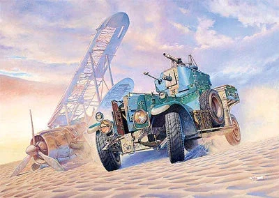 1/35 Roden British Armoured Car (Pattern 1920 modified w/sand tyres) - 802