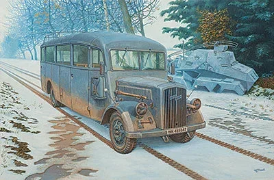 1/35 Roden Opel 3.6-47 Omnibus model W39 Ludewig-built, early - 807