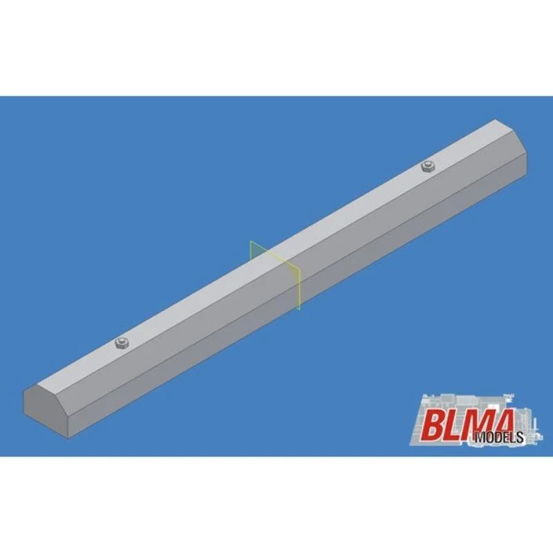 BLMA Z Scale Concrete Car Stops 24 Pack