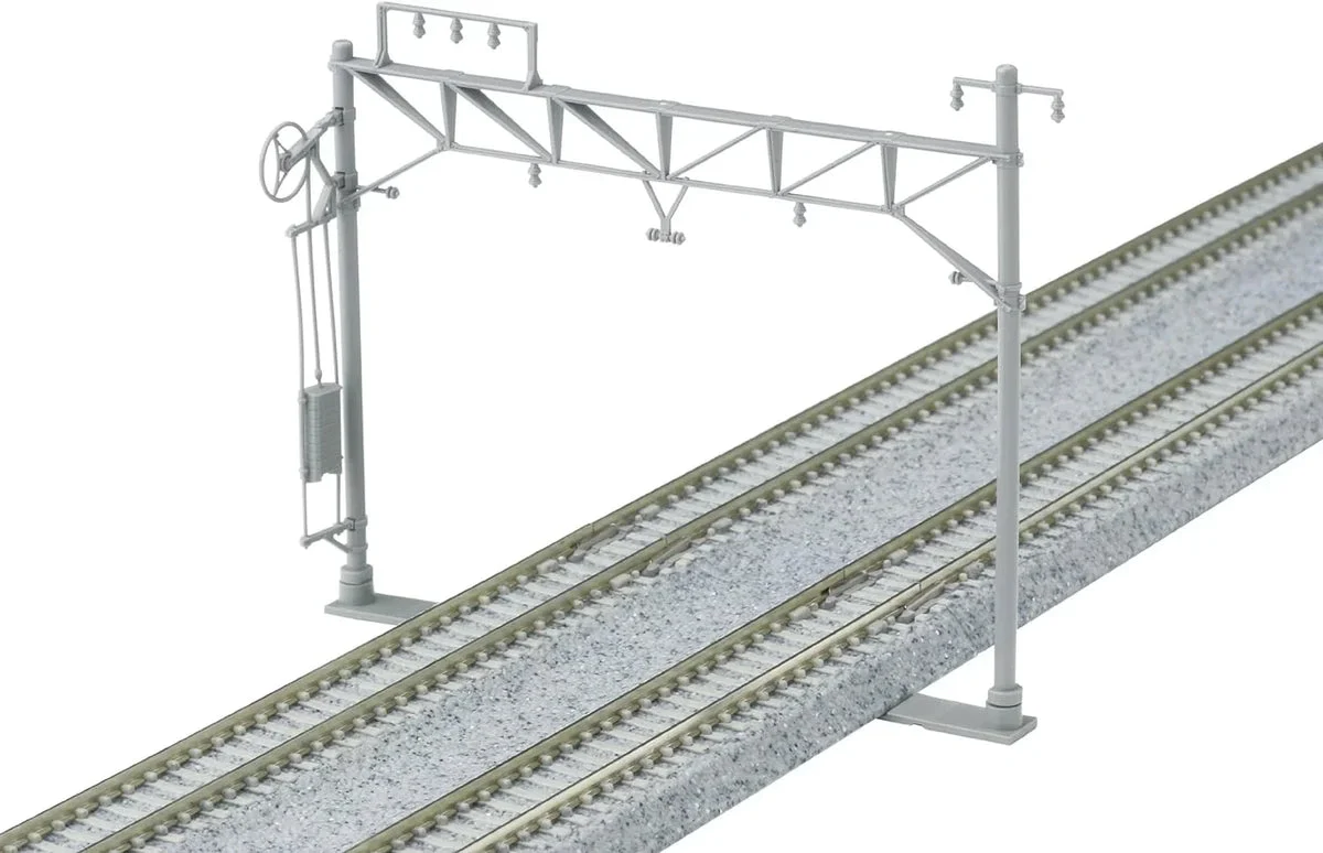 N Kato Double Track Straight Catenary Poles 10 pcs 23061