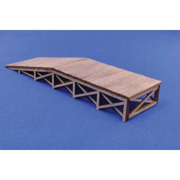 Blair Line 174 Loading Ramp Kit - 5-3/4 x 1-1/2" 14.6 x 3.8cm HO Scale