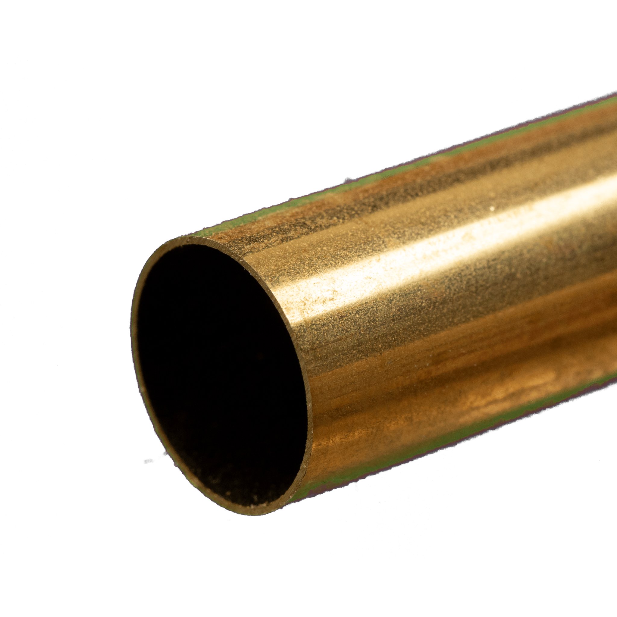Round Brass Tube: 9/16" OD x 0.014" Wall x 12" Long (1 Piece) - K&S