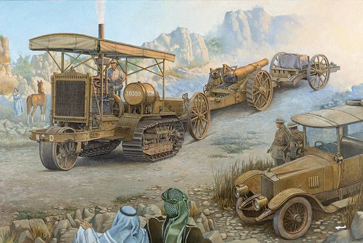 1/35 Roden Holt 75 Artillery tracktor w/BL 8-inch Howitzer - 814