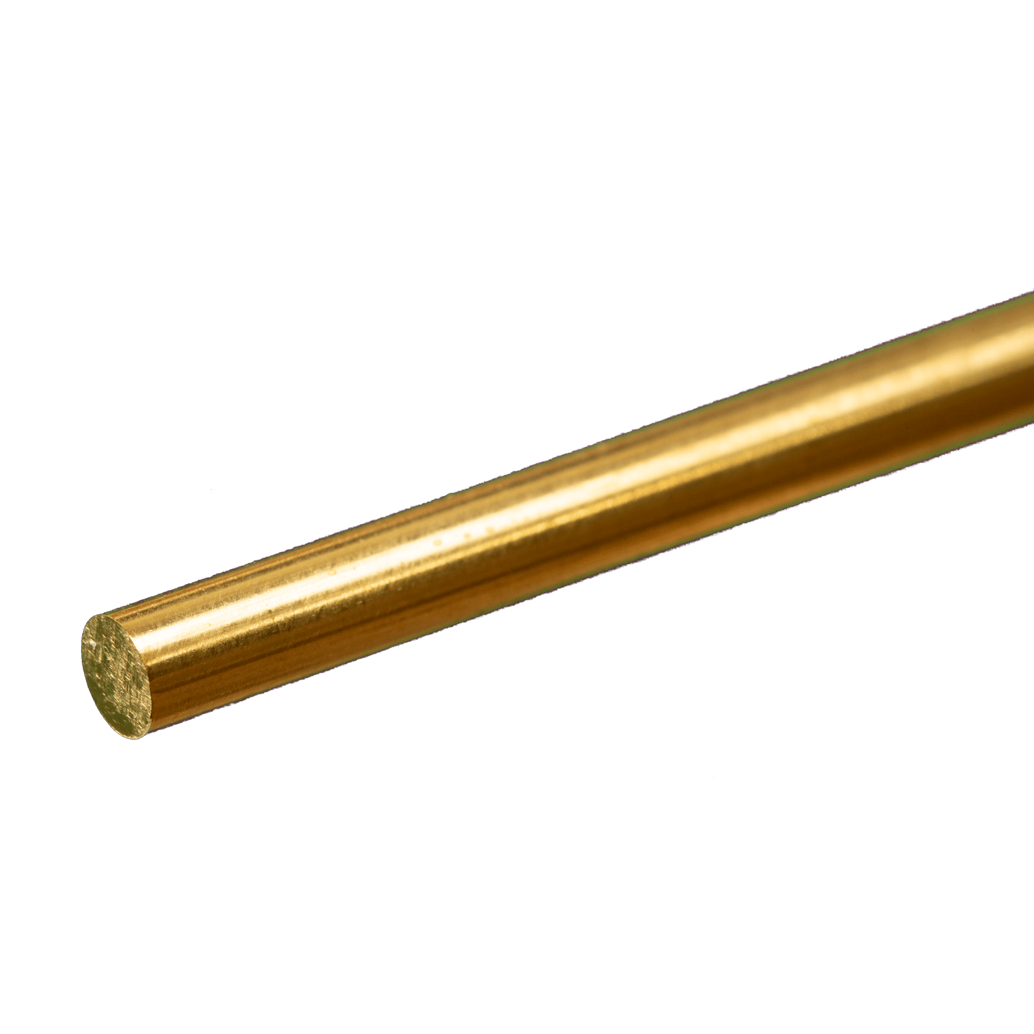 Round Brass Rod: 3/16" OD x 12" Long (1 Piece) - K&S