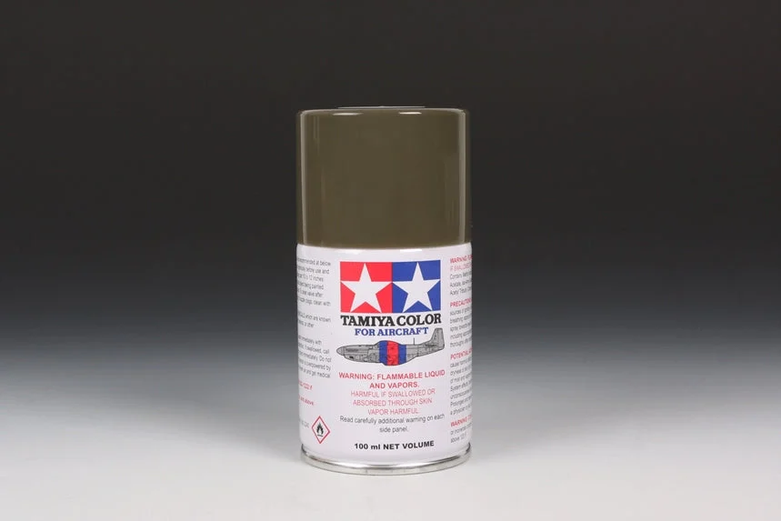 Tamiya AS-6 Olive Drab Aircraft Spray Paint
