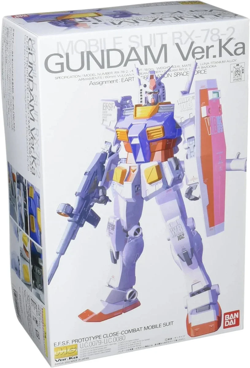 1/100 Bandai MG RX-78-2 Gundam (Ver.Ka) - 114215
