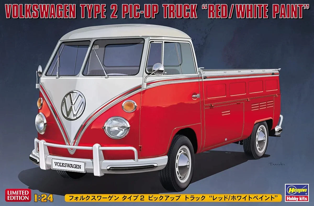 1/24 Hasegawa Volkswagen Type 2 Pickup Truck 20556
