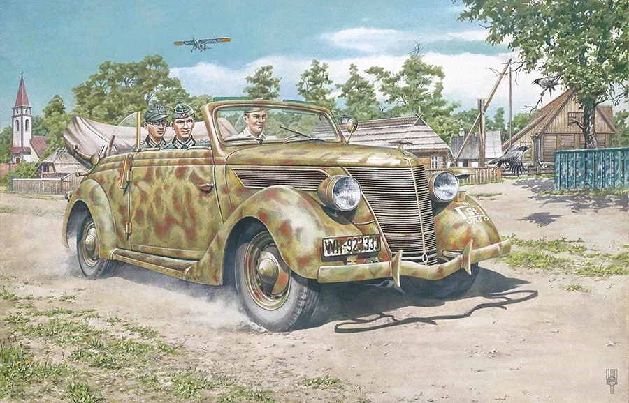 1/35 Roden Ford V8-G81 Cabriolet - 820