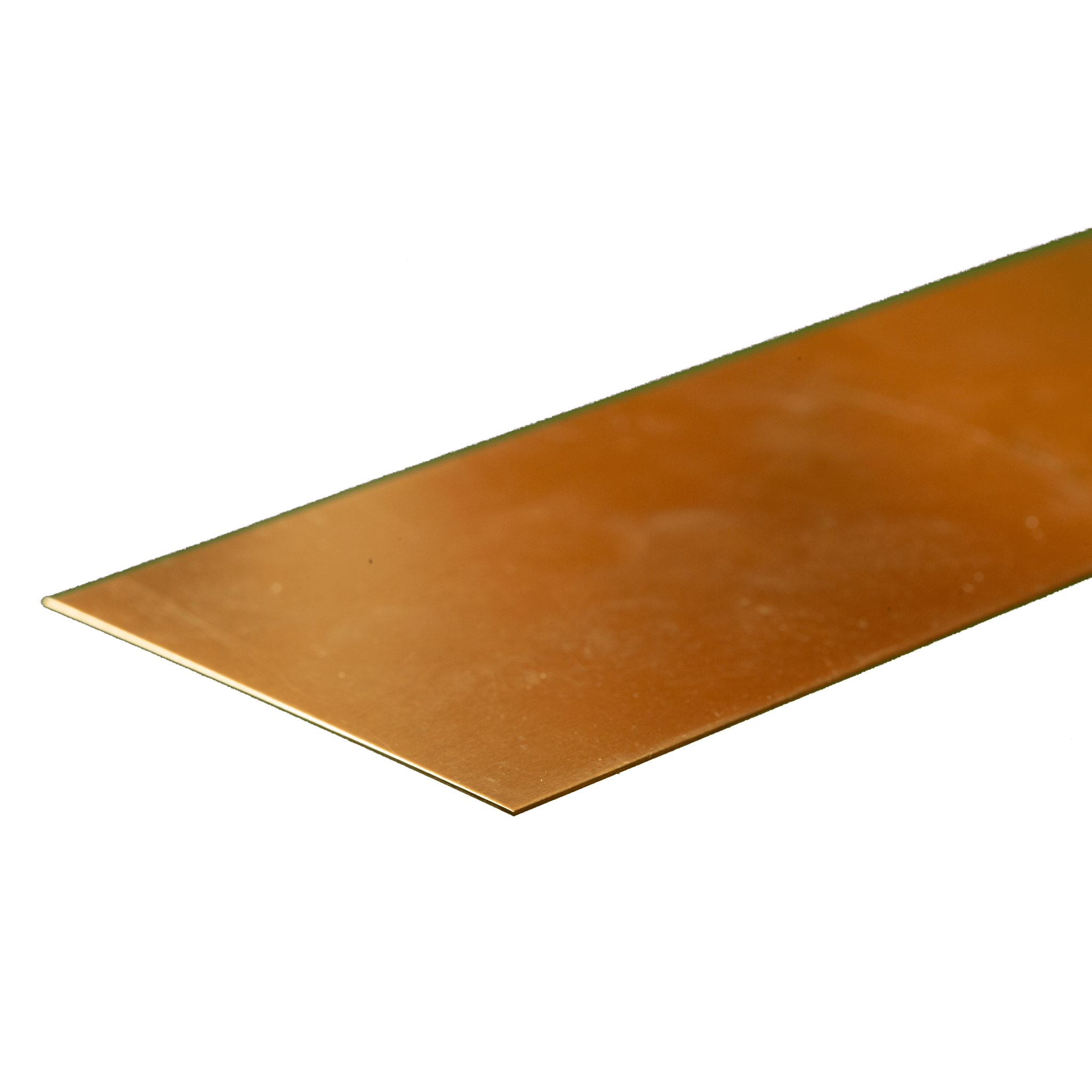 Brass Strip: 0.016" Thick x 2" Wide x 12" Long (1 Piece) - K&S