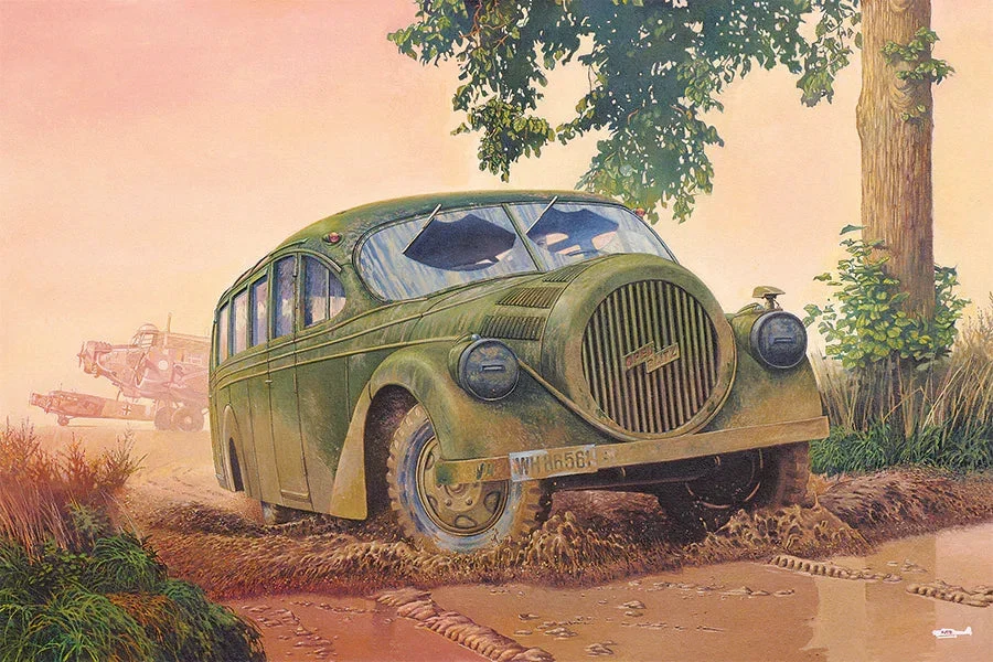 1/35 Roden Opel Blitzbus Ludewig Late WWII Service - 823