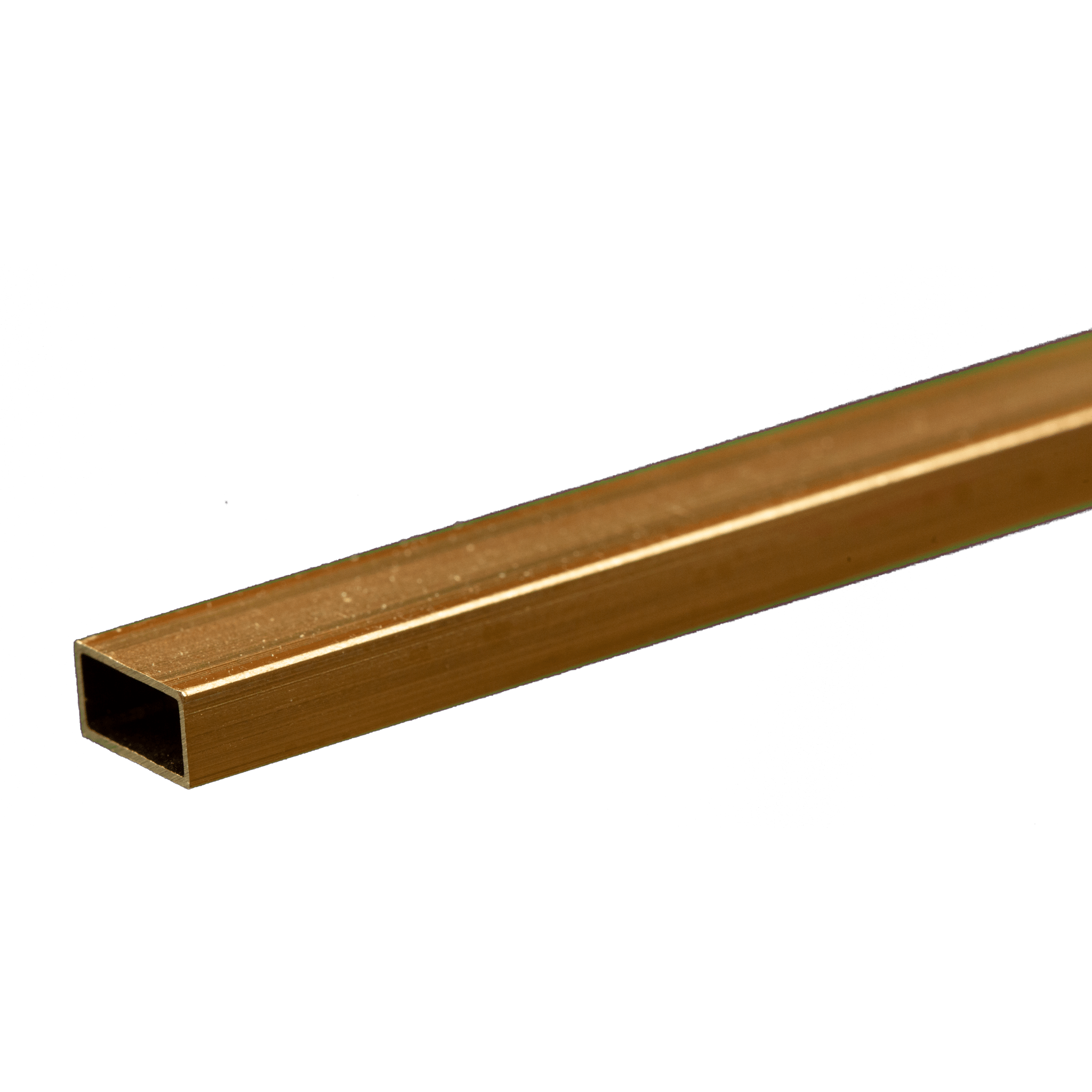 Rectangular Brass Tube: 5/32" X 5/16" x 0.014" Wall x 12" Long (1 Piece) - K&S