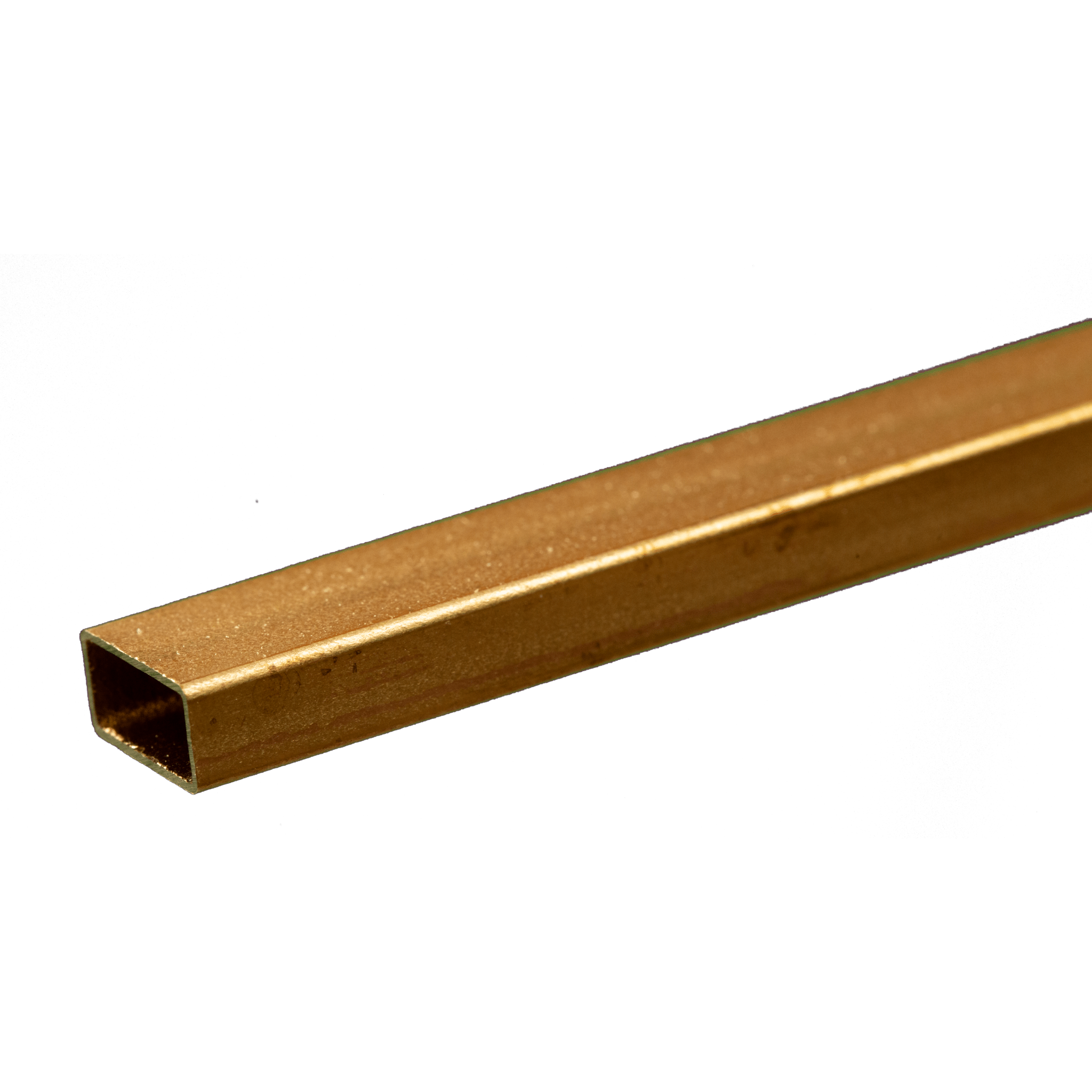 Rectangular Brass Tube: 3/16" X 3/8" x 0.014" Wall x 12" Long (1 Piece) - K&S