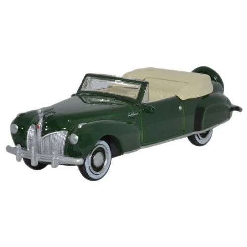 Oxford HO Scale Lincoln Continental 1941 Spode Green - Oxford Diecast