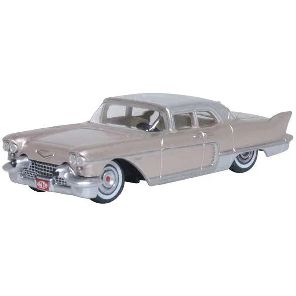 Oxford HO Scale Cadillac Eldorado Brougham 1957 Sandalwood - Oxford Diecast