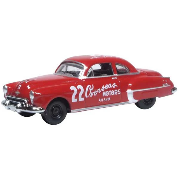 Oxford HO Scale Oldsmobile Rocket 88 Coupe 1949 Overseas Motors - Oxford Diecast