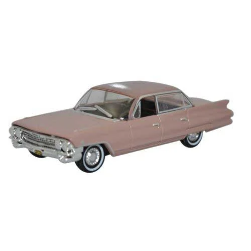Oxford HO Scale Cadillac Sedan de Ville 1961 Topaz Metallic - Oxford Diecast
