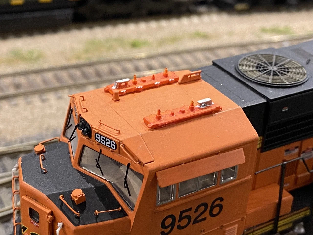 Mac Rail HO PTC Array Only (BNSF #3) - 4 Pack