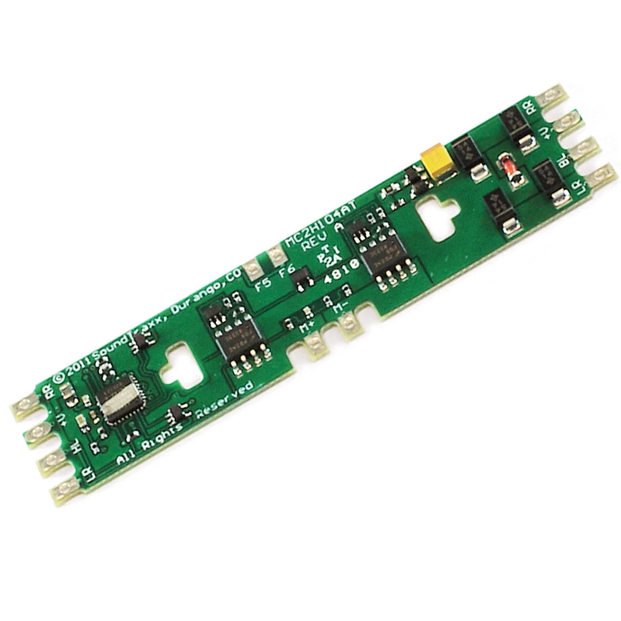 Soundtraxx MC2H104AT, HO, 4-function, Atlas-style - 852002