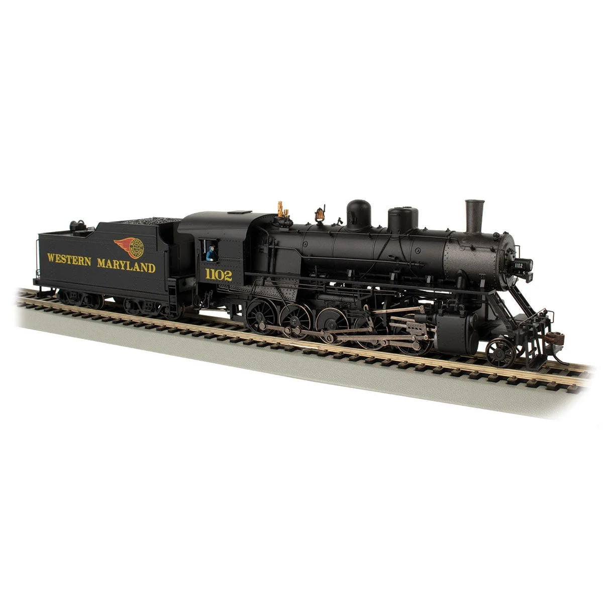 Bachmann HO Scale 2-10-0 Russian Decapod Steam Loco WM #1102/DCC Sound - BAC85404