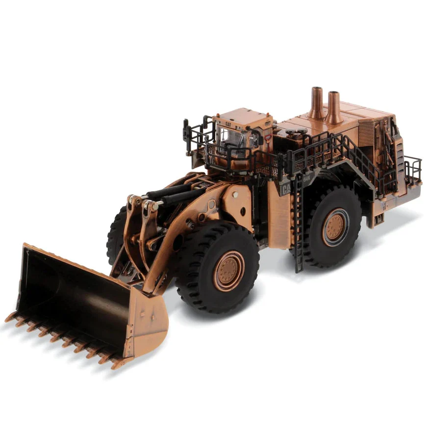 Diecast Masters 1:125 Cat 994K Wheel Loader, Copper Finish