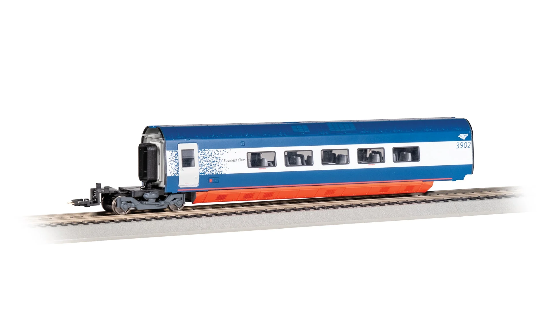 Bachmann HO Scale Amtrak Acela II Business Class Add-On Car #3902
