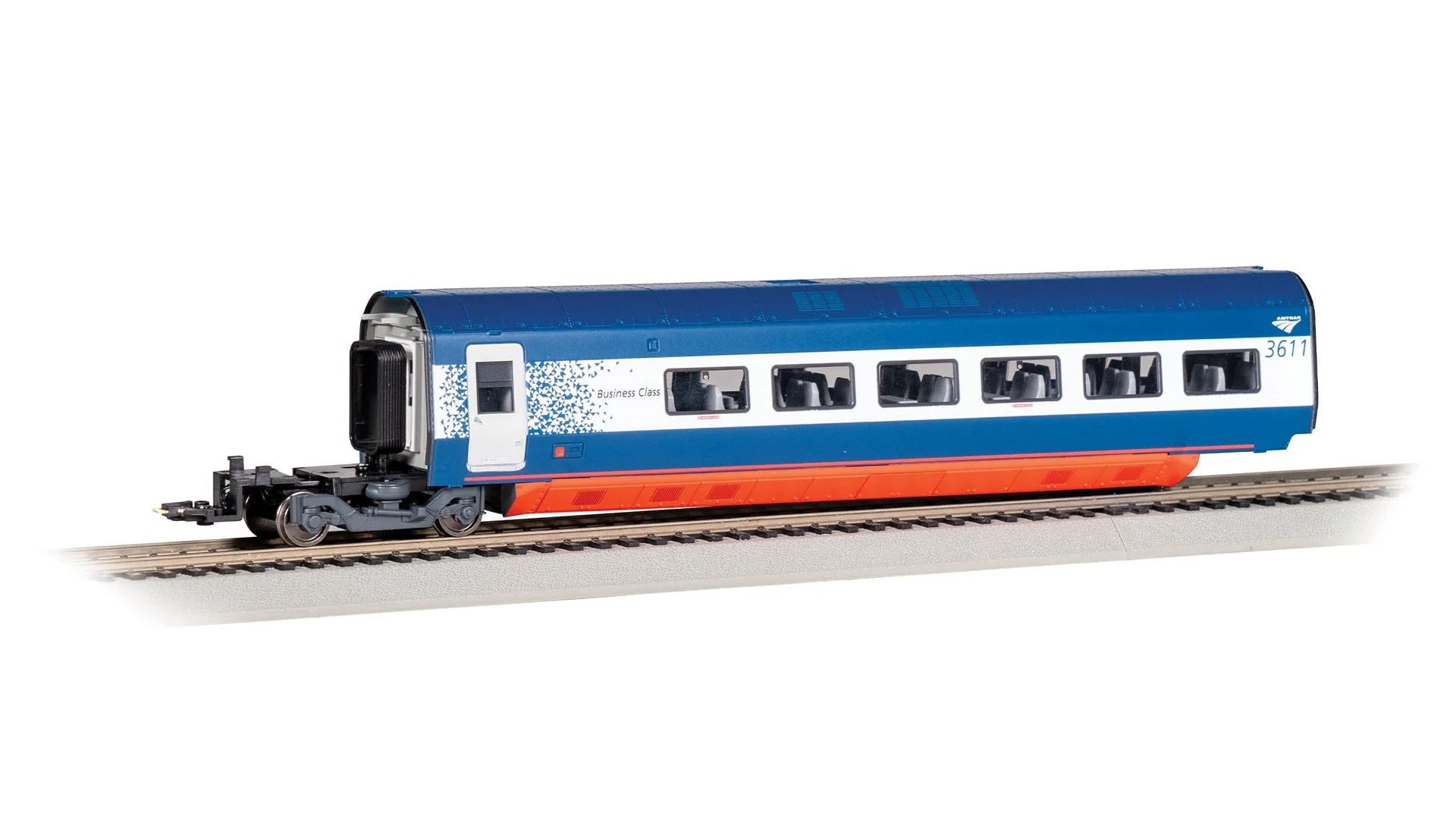 Bachmann HO Scale Amtrak Acela II Business Class Add-On Car #3611