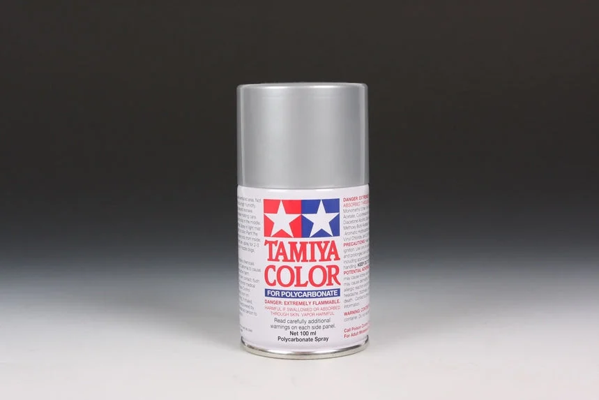 Tamiya PS-48 Metallic Silver (Chrome) Polycarbonate Spray Paint