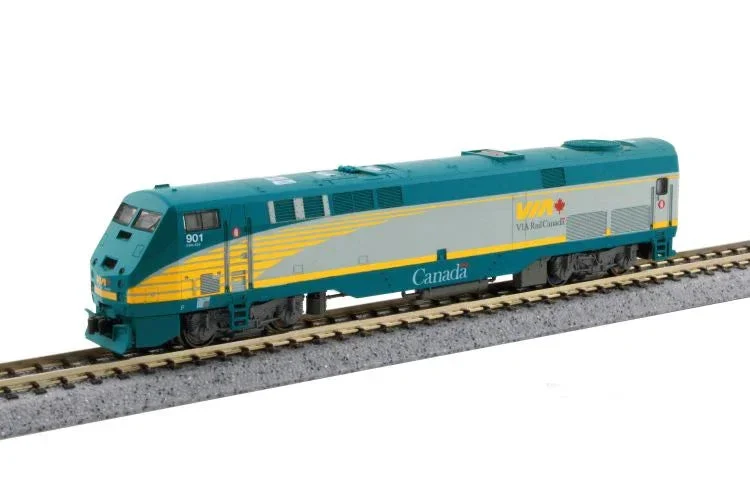 N KATO GE P42 "Genesis" VIA Rail w/Analog/DC #901