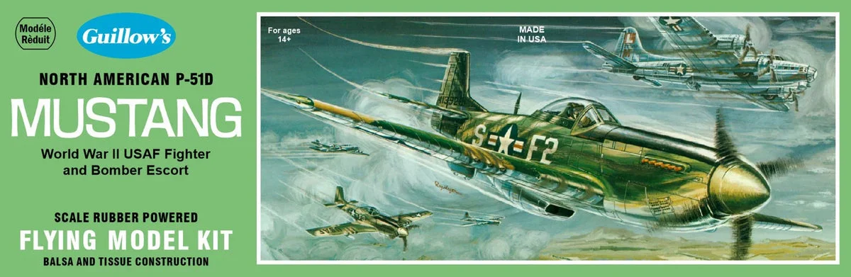 Guillows Kits P-51D Mustang