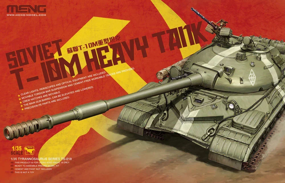 1/35 Meng T-10M Heavy Tank - TS018